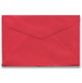 Pack of 25, Seating Card Envelope-Red
