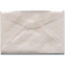 Pack of 25, Seating Card Envelope-Translucent Platinum